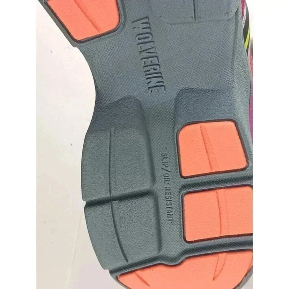 Wolverine Women's Jetstream Carbon Max Steel Toe Athletic Shoes sz 5W Multicolor - Picture 9 of 12